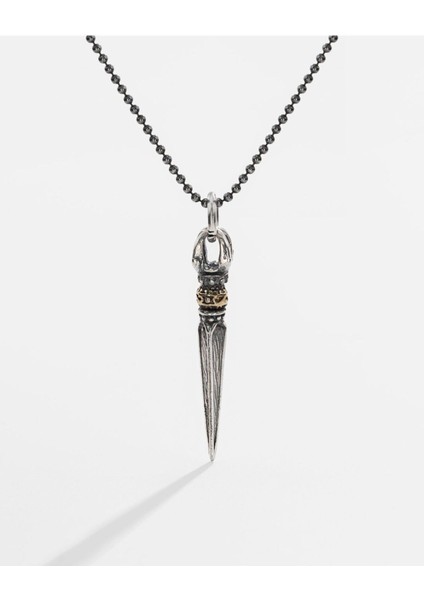 Gümüş Enerji Mızrağı Kolye