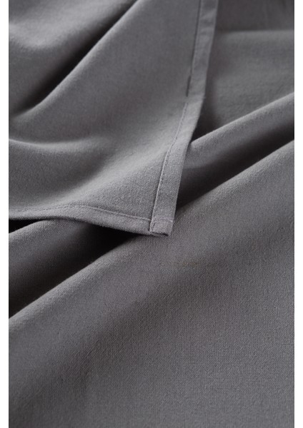 Premium | Keten Gri Masa Örtüsü 140 x 250 cm