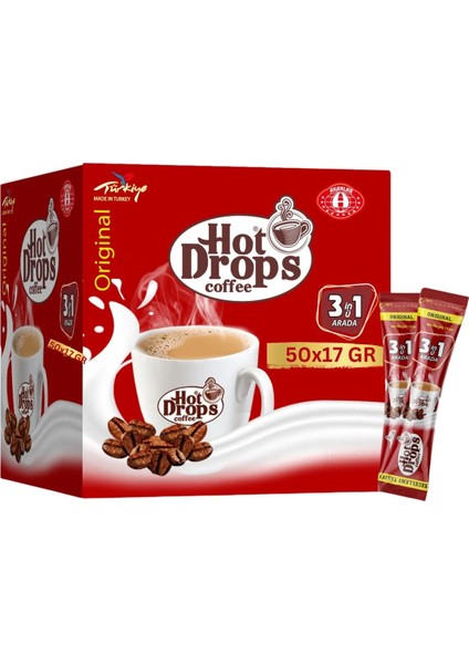 3ü1 Arada Kahve (50 Adet x 17 gr)