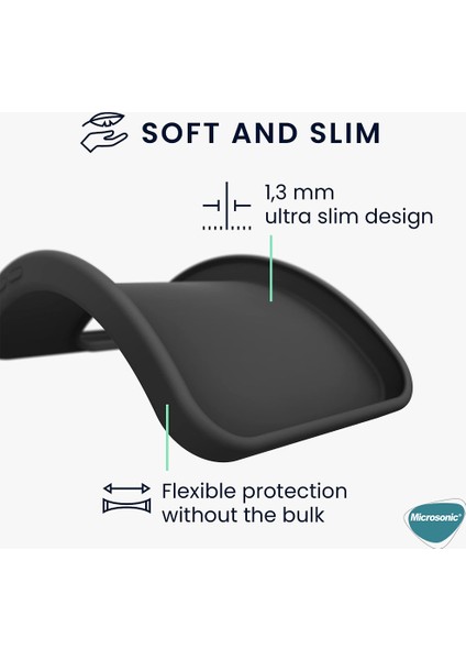 Matte Silicone Infinix Smart 9 Kılıf Siyah