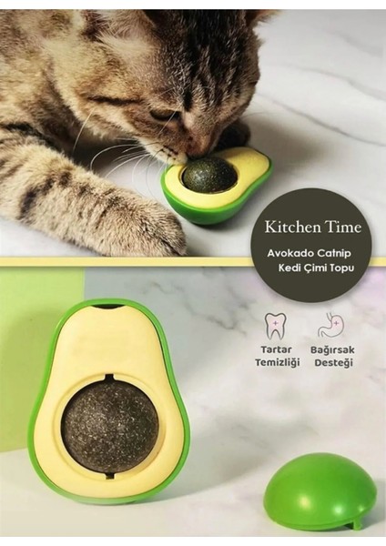 Avokado Doğal Catnipli Yenilebilir Kedi Nanesi Otu Oyun Topu Oyuncağı Kedi Yalama Topu fiyatları