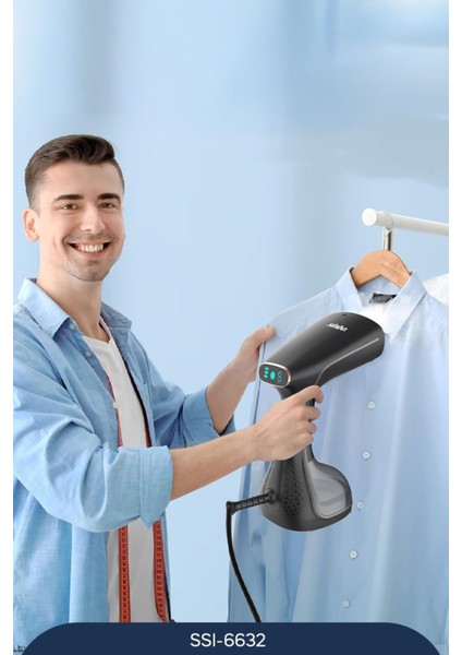 SSI-6632 Dikey Buharlı Kırışıklık Giderici - 1640W - Rose