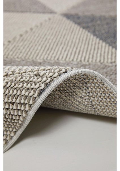 Side 1401 Gri Iskandinav Desenli Koridor Halısı Kesme Yolluk Mutfak Halısı Modern Salon Halısı modelleri