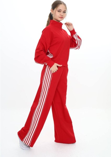 Kız Çocuk %100 Pamuk Oversize Alt&üst Uzun Kol Eşofman TAKIMI-AÜT-0026 fiyatları