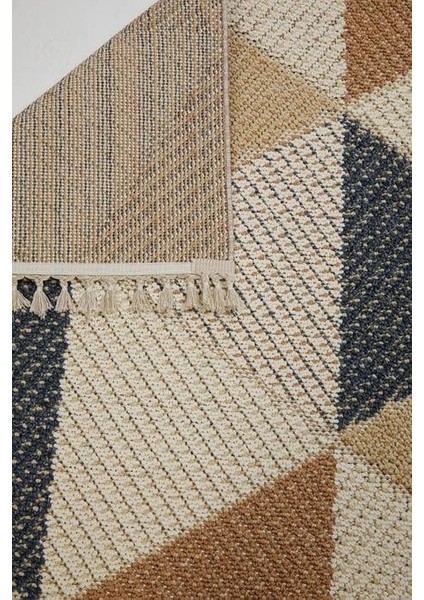 Side 1405 Sarı Iskandinav Desenli Koridor Halısı Kesme Yolluk Mutfak Halısı Modern Salon Halısı fırsatları