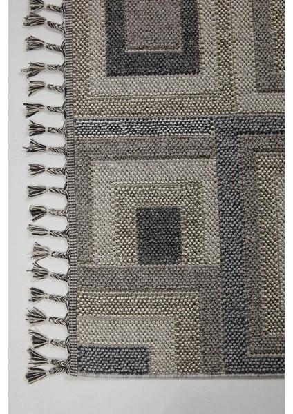 Side 1404 Gri Iskandinav Desenli Koridor Halısı Kesme Yolluk Mutfak Halısı Modern Salon Halısı indirimleri