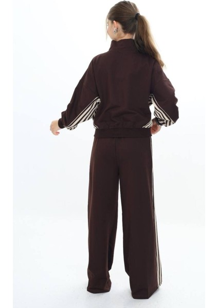 Kız Çocuk %100 Pamuk Oversize Alt&üst Uzun Kol Eşofman TAKIMI-AÜT-0026 indirimleri