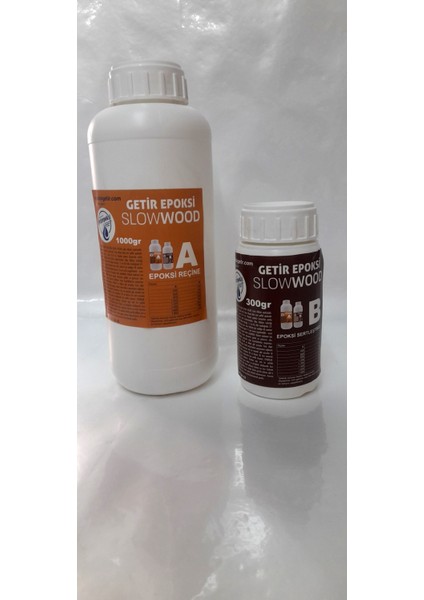 Kalın Döküm(Büyük Hacim) Epoksi Slowwood 1,3 kg
