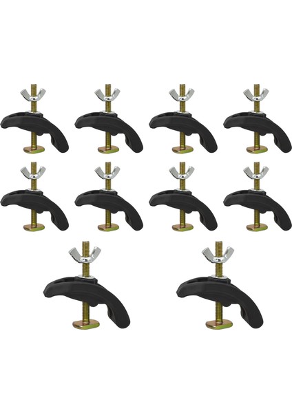 10 Adet Cnc Gravür Makinesi T-Yuvası Çalışma Masası Basın Plaka Kelepçe Fikstürü (Yurt Dışından) modelleri