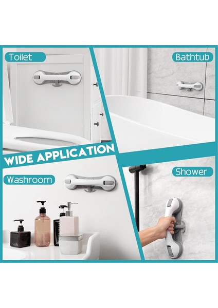 Duş Kolu Tutma Barları Güçlü Emiş Kupası Duş Sandalyesi Tutma Barı Güvenlik Barları Yaşlılar Banyo Tutma Barı (Yurt Dışından) fırsatları