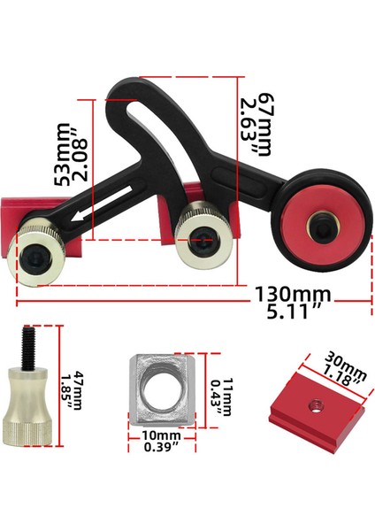 Masa Testeresi Rulman Tekerleği Presleme Besleme Kılavuzu Ters Yıkama Masası, Testere Masası Ağaç Işleme Aleti (Yurt Dışından) fiyatları