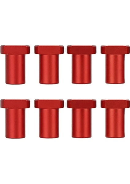 Tezgah Köpekleri, 8 Paket Alüminyum Alaşımlı Tezgah Köpekleri Ağaç Işleme Kelepçesi Mft Masa Durdurucu 3/4 Inç Köpek Deliği Kırmızı (Yurt Dışından)