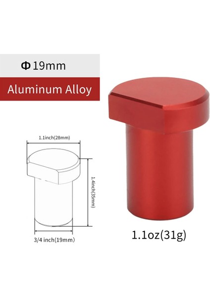Tezgah Köpekleri, 8 Paket Alüminyum Alaşımlı Tezgah Köpekleri Ağaç Işleme Kelepçesi Mft Masa Durdurucu 3/4 Inç Köpek Deliği Kırmızı (Yurt Dışından) fırsatları