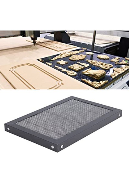 Lazer Ekipman Parçaları Petek Çalışma Masası Co2 Lazer Gravür Kesim Makinesi Aksesuarı (300X400X22MM) (Yurt Dışından) modelleri