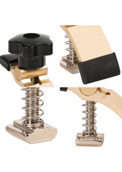 2 Adet Mini Tutma Kelepçesi Takımı, Ahşap Işleme ve Metal Işleme Cnc Freze Kelepçesi, 3018 Cnc Freze Makinesi ile (Yurt Dışından)