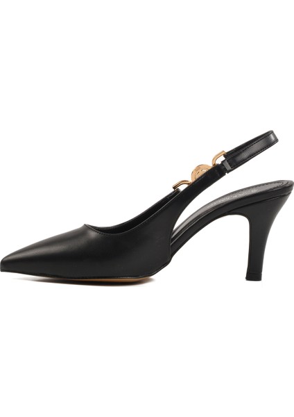 Siyah Kadın Ince Topuklu Ayakkabı 312390 Z fiyatları