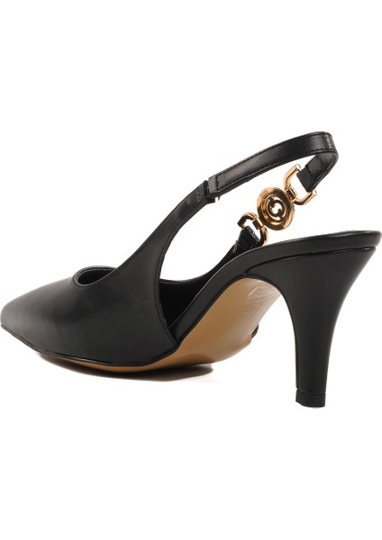Siyah Kadın Ince Topuklu Ayakkabı 312390 Z fırsatları