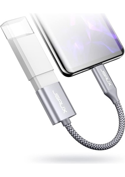 Usb'den USB C'ye Adaptör CD0019 USB C'den USB 3.0'a Adaptör, Type-C Otg MacBook Pro/air, iPhone 15 Pro Max, Samsung Galaxy S24/S23/S22/S21 ve Diğer USB C Cihazlarıyla Uyumlu