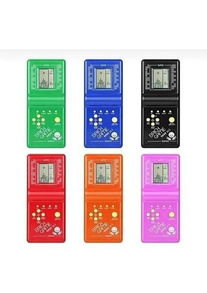 Tetris Nostaljik Atari Pilli Tetris El Atarisi Unutulmayan Tetris Nostalji Oyuncak Gameboy Efsanesi
