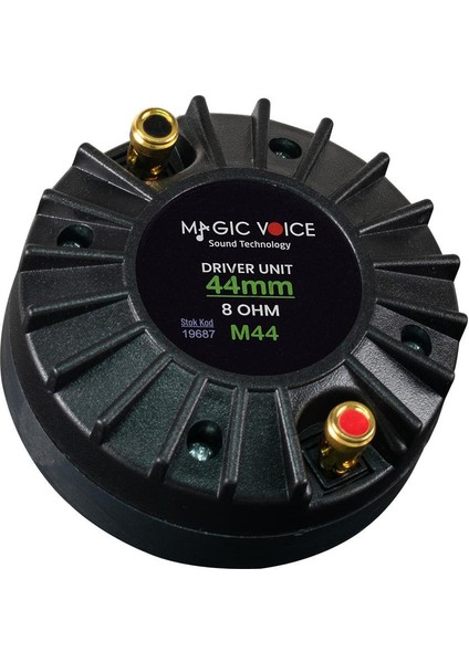 M-44/b 8 Ohm 44 mm 60 Watt Driver modelleri