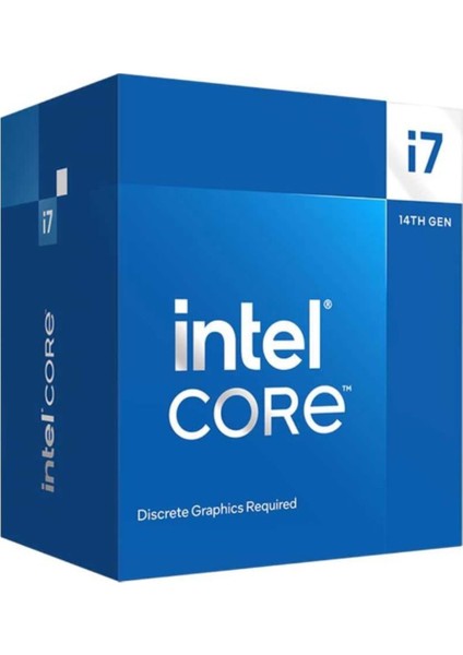 Raptor Lake I7-14700F 1.5ghz ~ 5.40GHZ 33MB 1700P Işlemci Box (Fanlı)