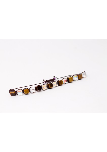 Enerji Dengeleyici Kaplan Gözü & Avusturya Kristali Bileklik – Şık & Doğal, Ayarlanabilir Kadın Bileklik indirimleri