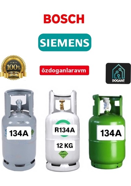 Evrensel Pront R134A 12 kg Depozitolu Doldurulabilir Tüpte Gaz
