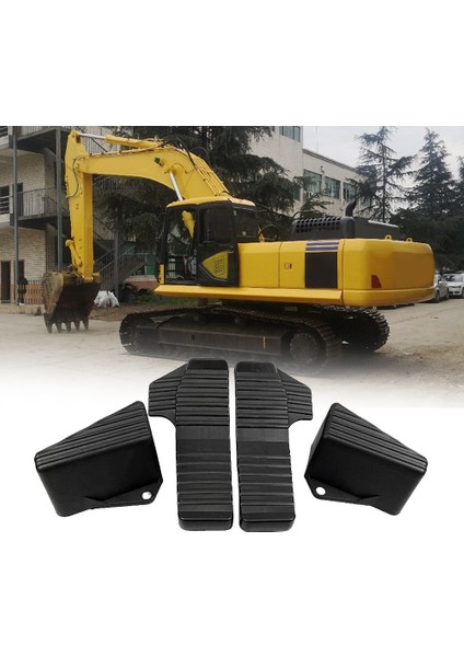 1 Çift Ekskavatör Ayak Pedalı Sürüş Yürüyüş Pedalı Komatsu PC60-7/120/200/220/240/360-6-7-8 Ekskavatör Lastik Pedi Parçaları (Yurt Dışından) modelleri