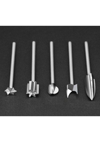 Adet Ahşap Gravür Matkap Ucu Seti, Freze Kesiciler Çelik Keskin Kenarlar Ahşap Işleme Delme Aletleri Ahşap Oyma Bıçakları, 3X3MM (Yurt Dışından) fiyatları