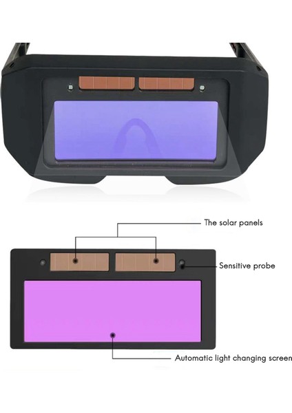 Otomatik Fotoelektrik Kaynak Gözlükleri Güneş Enerjili Otomatik Kararan Kaynak Maskesi Kask Göz Gözlüğü Kaynağı (Yurt Dışından) fırsatları