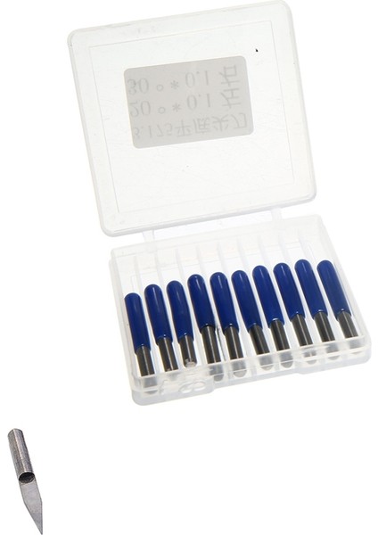 20 Adet Karbür Pcb Gravür Uçları 3.175MM Cnc Router Bit 10/15/20/30 Derece Freze Kesicisi Aletler (Yurt Dışından) fırsatları