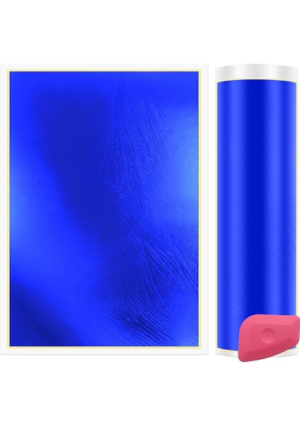 Lazer Gravür Markalama Renkli Kağıt, 2pcs Mavi Işaretleme Kağıdı, Fiber Lazer Markalama 15.3X10.4INCH Lazer Gravür Kağıdı (Yurt Dışından)