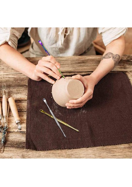 3 Paket Balmumu Oyma Aletleri Seti Paslanmaz Çelik Balmumu Kepçe Aleti Oyma Kalemi Heykeltraşlık Kaşığı, 4.84 Inç ve 3 Renk (Yurt Dışından) fırsatları