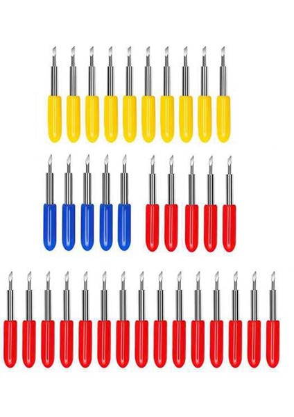 30/45/60 Derece Roland Cricut Çizim Kesici Vinil Bıçak Kesici Bıçaklar Cricut Makinesi Freze Kesicisi Oyma Araçları (Yurt Dışından)