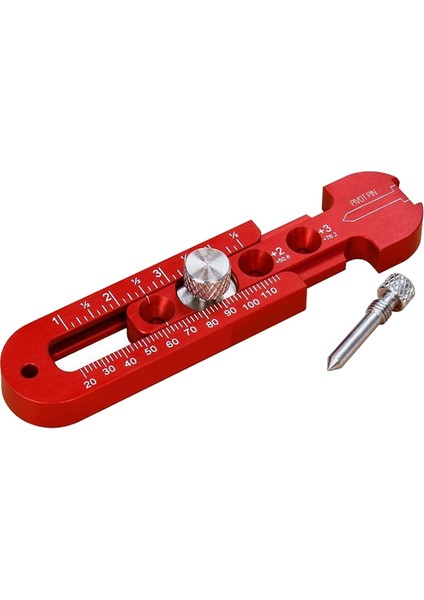 Ağaç Işleme Pusula Çizici, Alüminyum Alaşımlı Ayarlanabilir Dairesel Çizim Daire Cetveli ve Çizgi Ölçer, 2'li Paket (Yurt Dışından) fiyatları