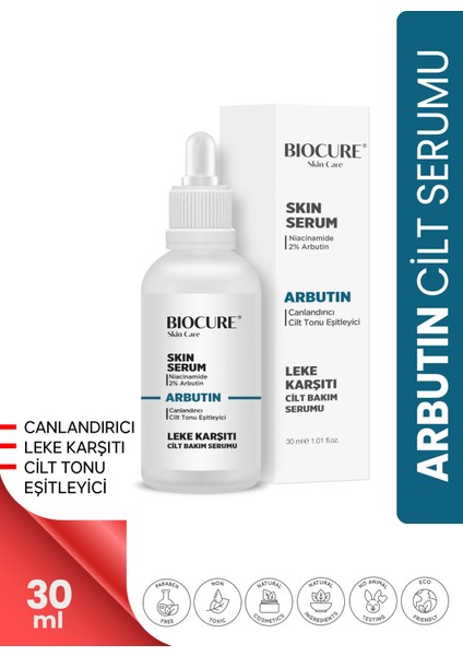 4 Adet Mükemmel Serum Paketi Niacinamide, Arbutin, Aha-Bha & Hyaluronik Asit, C Vitamini