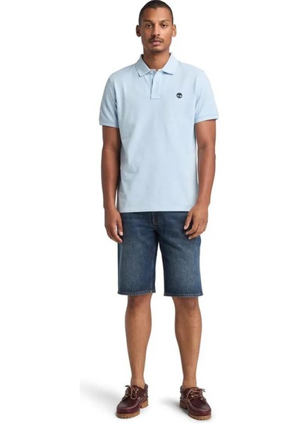 TB0A6VDP Millers River Pique Sleeve Polo Erkek T-Shirt modelleri