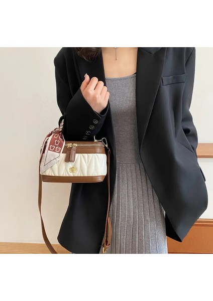 Kadın Trendy Kapitone Kutu El Omuz Çanta modelleri