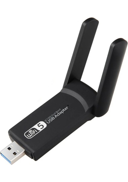 AC1300 Mbps Dual Band USB 3.0 Adaptör Kablosuz Wi Fi Alıcı