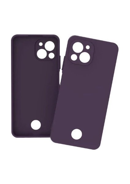 Reeder S23 Pro Max Kamera Korumalı Mat Yumuşak Kılıf Mor