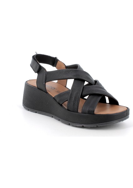 Kadın Sandalet 7666700 Igı&co Dcr 76667 Sı.nappa Bottal Nero