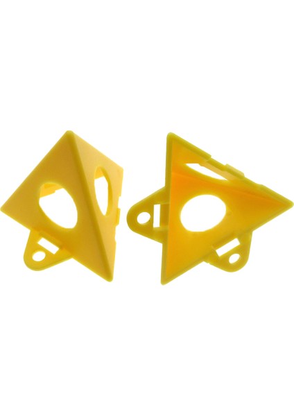 50 Adet Mini Boya Standları Araç Seti Ağaç Işleme Boya Rafı Boya Püskürtme Braketi Yardımcı Üçgen Boya Pedi (Yurt Dışından)