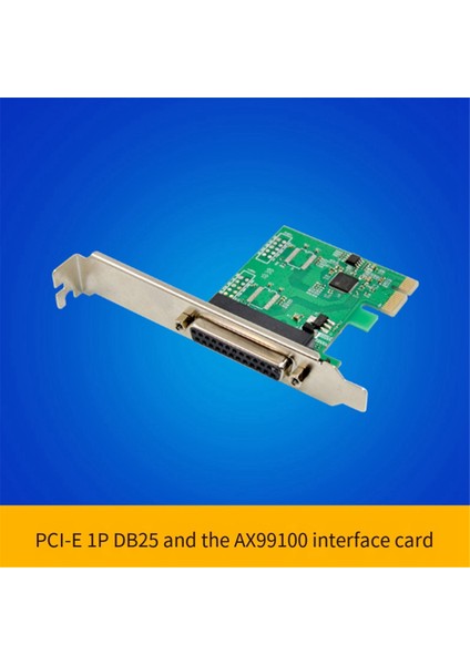 Denetleyici Kartı ST315 Pcıe X1 AX99100 1p Db-25 Pin Ltp1 Baskı Terminali Çok Işlevli Kullanışlı Denetleyici Kartı (Yurt Dışından)