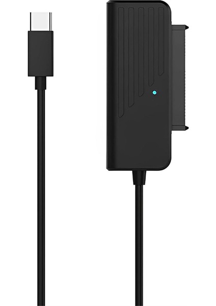 SSD Sabit Sürücü Adaptörü Type-C - Sata Kablosu 2,5 Inç HDD ve SSD Adaptörü USB 3.1 - Sata Iıı Uyumlu (Yurt Dışından)