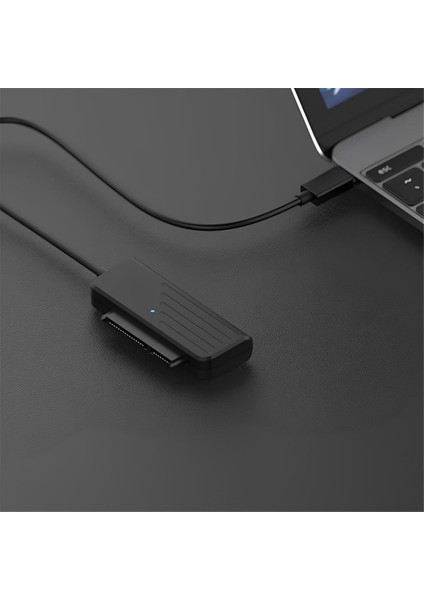 SSD Sabit Sürücü Adaptörü Type-C - Sata Kablosu 2,5 Inç HDD ve SSD Adaptörü USB 3.1 - Sata Iıı Uyumlu (Yurt Dışından)