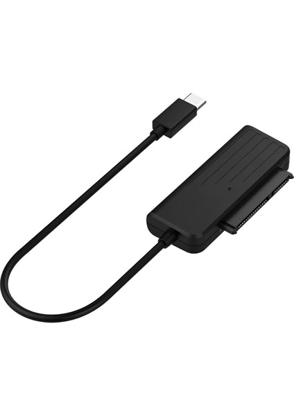 SSD Sabit Sürücü Adaptörü Type-C - Sata Kablosu 2,5 Inç HDD ve SSD Adaptörü USB 3.1 - Sata Iıı Uyumlu (Yurt Dışından)