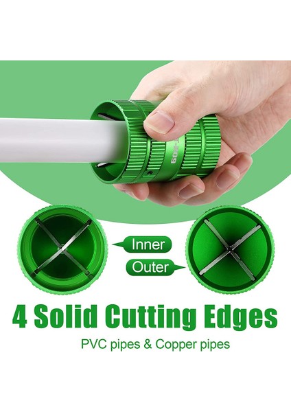 Boru Rayba Aleti [tesisatçıların Verimli Yardımcısı] Bakır Pvc Boru Temizleyici, Boru ve Boru Raybası Çapak Alma Aleti (Yurt Dışından) fiyatları