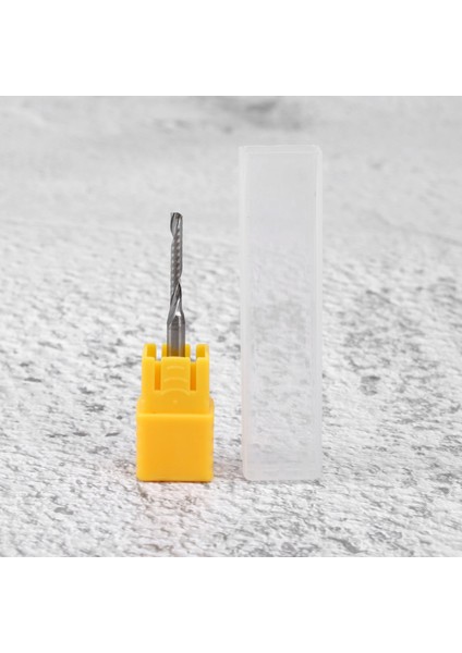 2mm x 15MM Karbür Tek Flüt Spiral Uçlu Değirmen Cnc Router Bit (Yurt Dışından)
