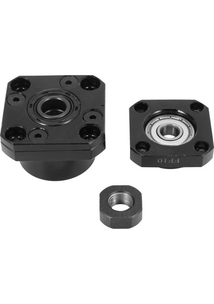 Adet FK10 Sabit Taraf +1 Adet FF10 Yüzer Taraf SFU1204 Vidalı Cnc Parçaları Vidalı 1204 FK/FF10 Uç Desteği (Yurt Dışından)