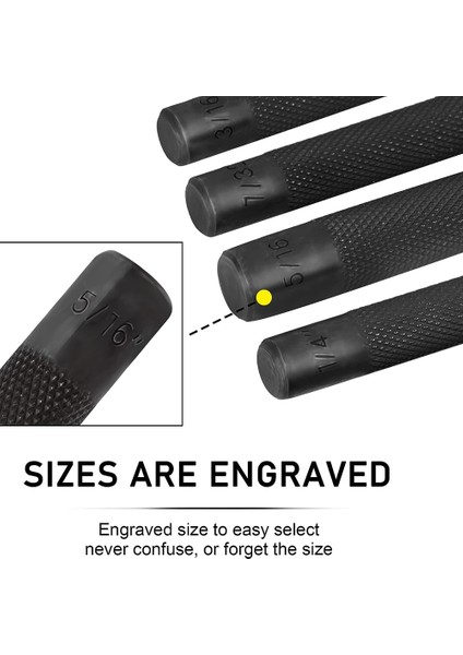 9 Adet Çelik Yuvarlak Kafa Pimleri Yumruk Seti Ayarlayıcı Yumruk Avcılık Sökücü Pin Yumruk Araçları Aksesuarları Onarım Keski Aracı Kaldırmak (Yurt Dışından) fırsatları